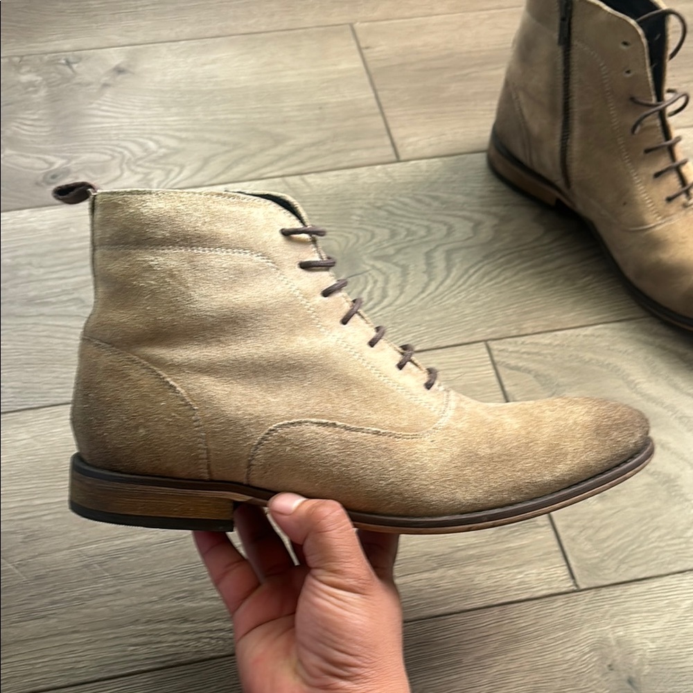 ASOS Tan Desert Boots Suede Ankle-High